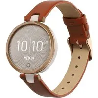 kwmobile Echtleder Armband für Garmin Lily Sport Smartwatch, 1-tlg., Ersatzarmband für Fitnesstracker - Wechselarmband Smartwatch