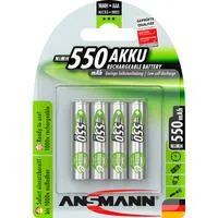 550mAh, Akku grün, 4x AAA (Micro)