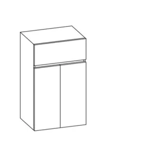 Artiqua 400 Midischrank, Castello Eiche quer NB, 400-MTL-3-60-7134-426 400-MTL-3-60-7134-426