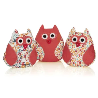 buttinette Näh-Set "3 Eulen"