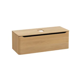 VitrA New Integra Round Waschtischunterschrank für Aufsatzwaschtisch mit 1 Vollauszug Gold,70062 70062