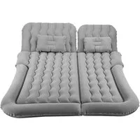 Clanmacy Luftbett Auto Luftbett Aufblasbare mit 12V Pumpe 178 x 126 x 13cm grau, (1-tlg)