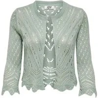 JDY Strickjacke Sun (1-tlg) Lochmuster
