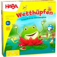 Haba Spiel Wetthüpfen, Kinderspiel, Made in Germany