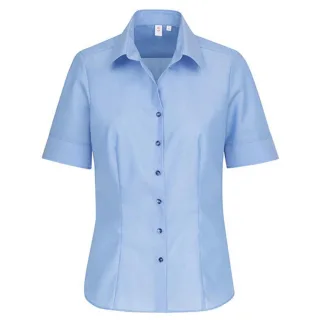 Seidensticker - Bluse für Damen kurzärmlig (Hellblau)