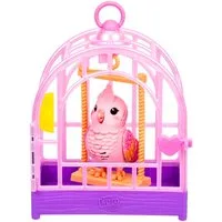 Moose Spielfigur Little Live Pets, My Really Real Bird mit Vogelkäfig - Rosie