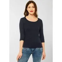 STREET ONE 3/4-Arm-Shirt Style Pania mit extra Futter an der Vorderseite