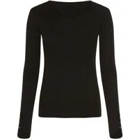 BOSS ORANGE Langarmshirt Edeline Premium Damenmode mit geknöpften Ärmeln, Slim Fit