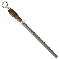 F. DICK Ausbeinmesser F. DICK Wetzstab DarkNitro Wetzstahl 30cm Messerschärfer oval -