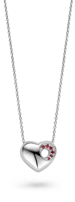 Orphelia Damen-Kette aus 925er Sterlingsilber mit Anhänger – Silber ZH-4668