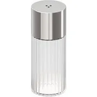APS Salz- / Pfefferstreuer THE GRID, (1-tlg), Ø 3,5 cm, H: 9 cm, 40 ml, Glas, 18/0 Edelstahl, PP, 3 Löcher Ø 2 mm