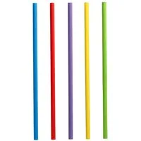 PAPSTAR Trinkhalme Shake-Halme, Papier Ø 8 mm, 25 cm farbig sortiert 100 Stk