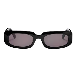 Palm Angels - "Noah" Sonnenbrille für Damen, Azetat, Nylon (Schwarz/Dunkelgrau)