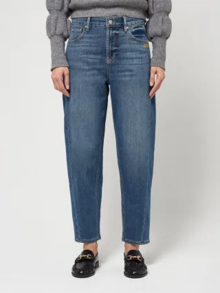 GANG Damen Jeans 94BLAKE - balloon fit Jeans vivid midblue