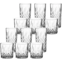 LEONARDO Gläser-Set Limited Becherset 12er Set, 12-tlg., Glas