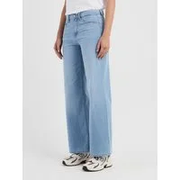 GANG Weite Jeans 94CARLOTTA weiter Fit im bodenlangen Palazzo-Style