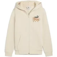 PUMA Kapuzensweatjacke MID90S FULL-ZIP FL B mit Kapuze, für Casualmode, Festival und Sportmode