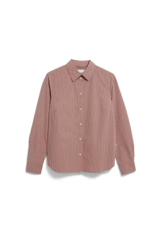Armedangels - LOUILAA STRIPED light berry-ice grape - Gr. - M