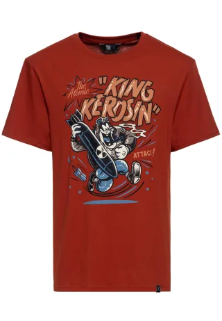 King Kerosin Herren T-Shirt The Atomic Attack!