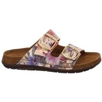 Rohde EASYS N°42 Pantolette Sommerschuh, Schlappen mit Softfußbett und Keilabsatz