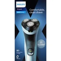 Philips Elektrorasierer X3063/00 Series3000X elektr. Nass-/Trockenrasierer Akku USB Himmelblau