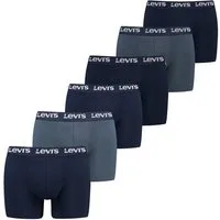 Levi's® Boxershorts LEVIS Men Repeat Logo Box 6P (Spar-Pack, 6-St., 6er-Pack)