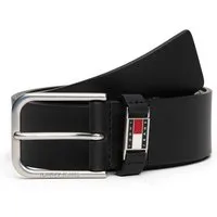 Tommy Jeans Ledergürtel TJM SCANTON quadratische Schnalle, Breite 4cm