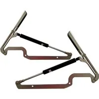 ONDIS24 Gasdruckregler 2x Gasdruckheber für Mülltonnenbox Keter Max, Arc, Ace, Elite Store, (2-St), Ersatzteil WLPS Gasdruckfeder 140N - Doppelpack 2er Set