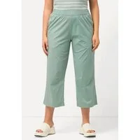 Ulla Popken 7/8-Hose 7/8-Hose Ruby geformtes Knie gerades Bein