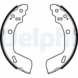 Delphi Bremsbacken hinten Suzuki Swift 4