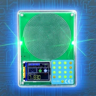FG-300 High Accuracy Portable Signal Generator with USB Power Support 200kHz Frequency Range and 13 Waveform Options for