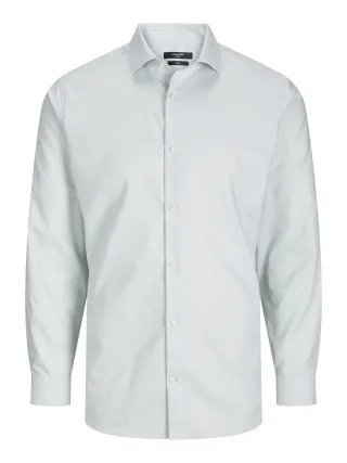 JACK&JONES - JPRBLAPARKER SHIRT L/S NOOS Iceberg Green - Gr. - M