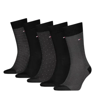 Tommy Hilfiger Socken "TH MEN SOCK 5P GIFTBOX HERRINGBONE DOT" 5er Pack