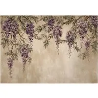 Wallarena Fototapete Blumen, Querformat, Schlafzimmer, glatt, Blumen, 200x140cm