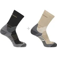 Salomon Sportsocken X ULTRA ACCESS CREW 2-PACK für sportive Aktivitäten, als 2er-Pack