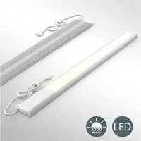 B.K.Licht LED Lichtleiste, LED fest integriert, Warmweiß, LED Unterbaulampe Lichtleiste Küchen-Lampe Beleuchtung inkl. 10W