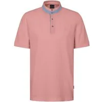 bugatti Poloshirt mit Stehkragen