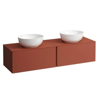 LAUFEN Waschtischunterschrank und Waschtischplatte ALESSI 500x1600x370 H4303540972691