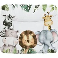 CEBA BABY Wickelauflage Weiche Wickeltischauflage 50 x 70 cm, 72 x 75 cm, 85 x 72 cm, Wickelauflage für Junge und Mädchen - Wasserdicht, abwaschbar