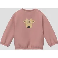 s.Oliver Sweatshirt Sweatshirt Unisex Sweatshirt mit Applikation im Loose Fit