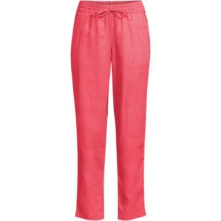 Leinen-Jogginghose, Damen,  Pink, Leinen, by Lands' End