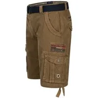 Geographical Norway Shorts Cargo Shorts kurze Hose knielang Short Bermuda Baumwolle Freizeit