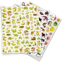 TimeTEX Sticker Set Belobigungs-Aufkleber Schildkröten & Co., ca. 240 Stück, (240-tlg)