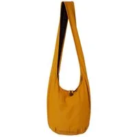 PANASIAM Freizeittasche Schulterbeutel einfarbig Schultertasche aus 100% Baumwolle in 2 Größen, Umhängetasche auch als Wickeltasche Handtasche oder Strandtasche