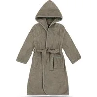 normani Kinderbademantel Kinder Bademantel aus Bio-Baumwolle Ljubljana, Bio-Baumwolle, Kapuze, Bindegürtel, Kinderbademantel aus weichem und schadtsofffreiem Material
