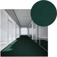 MDEKOR Nadelvliesteppich Teppichboden Meterware - Teppich Läufer, 50x200cm Grün