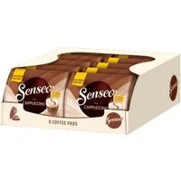 Senseo Kaffee Pads Typ Cappuccino cremig 10 x 8 = 80 Getränke, (Packung, 10er Pack)