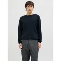 Jack & Jones Rundhalspullover JJESUMMER KNIT CREW NECK SN mit Rundhalsausschnitt