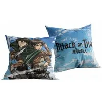 Attack on Titan Dekokissen - Kuschelkissen (1 Stk) 40 x 40 cm aus Polyester