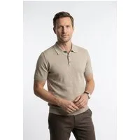 OLYMP Poloshirt Strick Casual mit Knopfleiste, regular fit